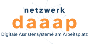 Logo: Netzwerk daaap - digitale Assistenzsysteme am Arbeitsplatz