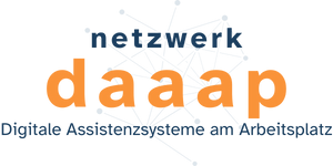 Logo: Netzwerk daaap - digitale Assistenzsysteme am Arbeitsplatz