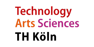 Logo der Technischen Hochhole Köln. Technology, Arts, Science TH Köln